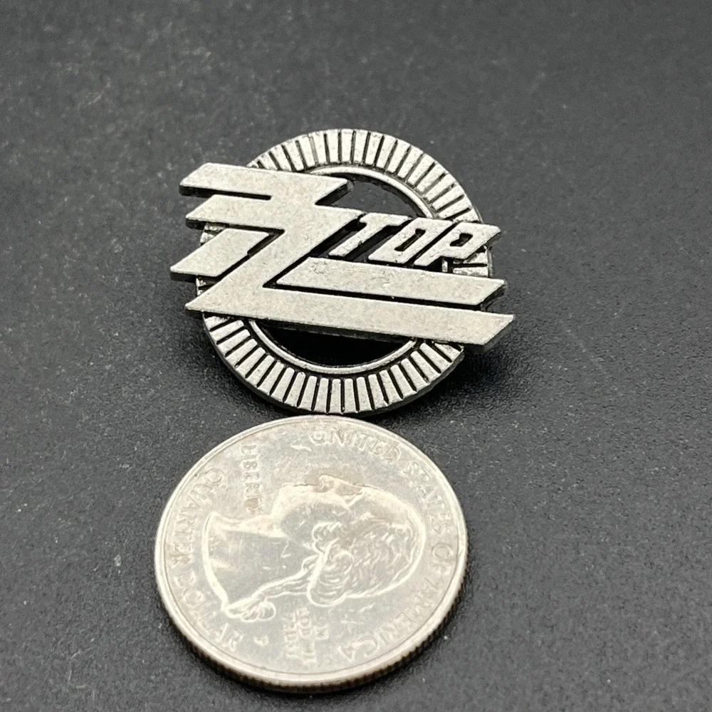ZZ Top Rock Band‎ Music Group Lapel Hat Pin